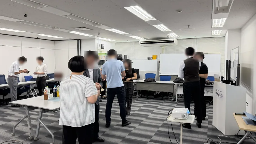 NOBORIBA®ビジネス異業種交流会の様子 10 — 多業種のビジネスパーソンが立席で交流する場